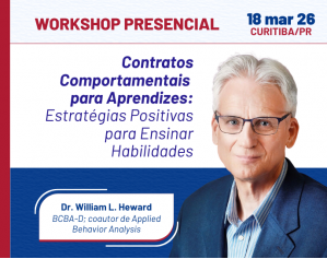 Workshop Contratos Comportamentais para Aprendizes: Estratégias Positivas para Ensinar Habilidades.